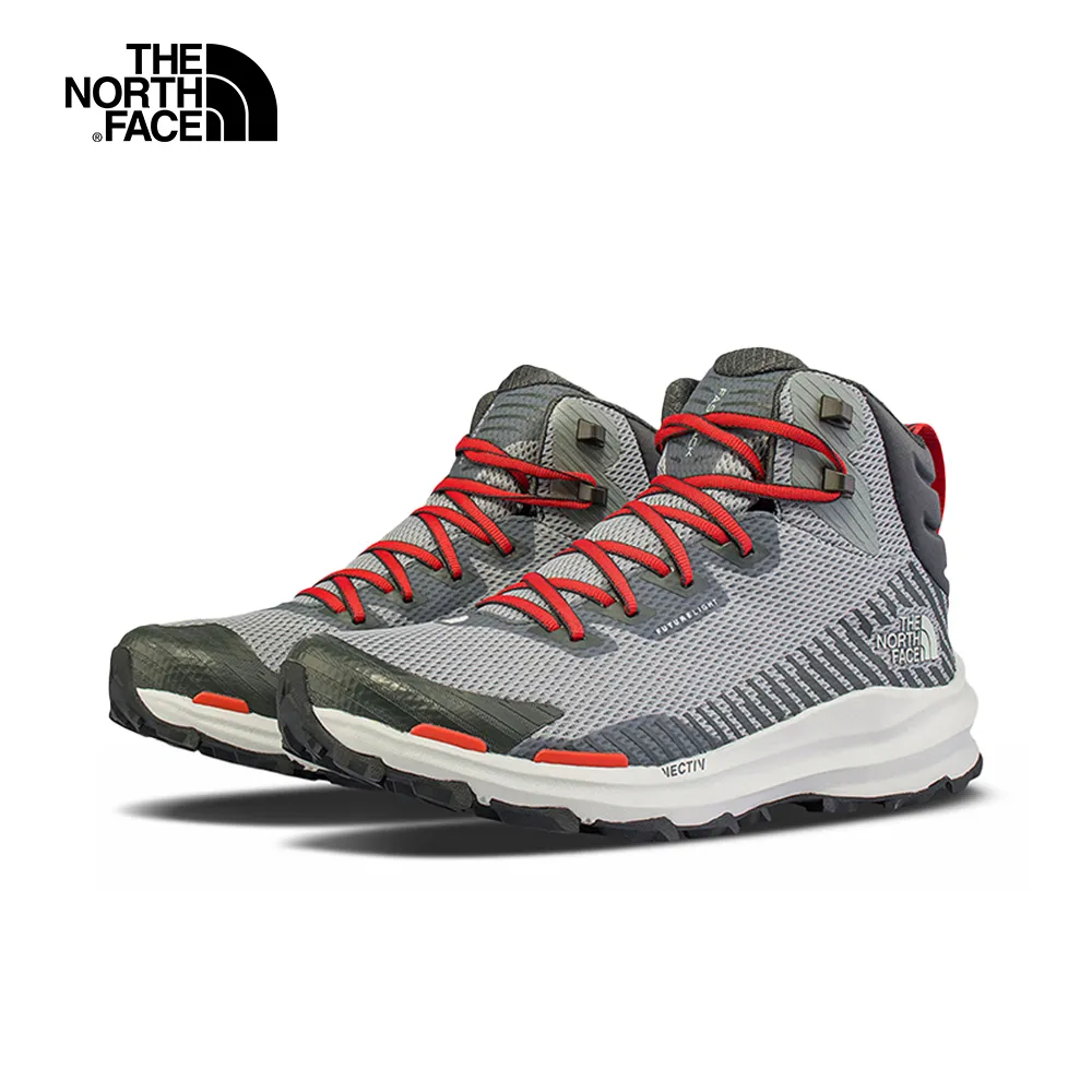 The North Face 男 防水透氣VECTIV中底抓地徒步鞋 灰黑 NF0A4T2WKZ2 歷史價格詳細信息