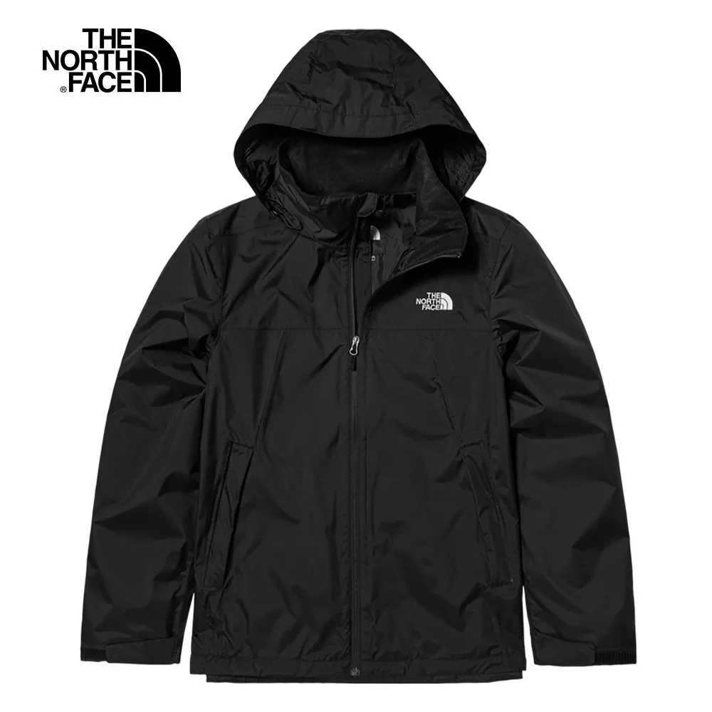 The North Face 男 黑色防水透氣衝鋒衣-NF0A46LAJK3 歷史價格詳細信息