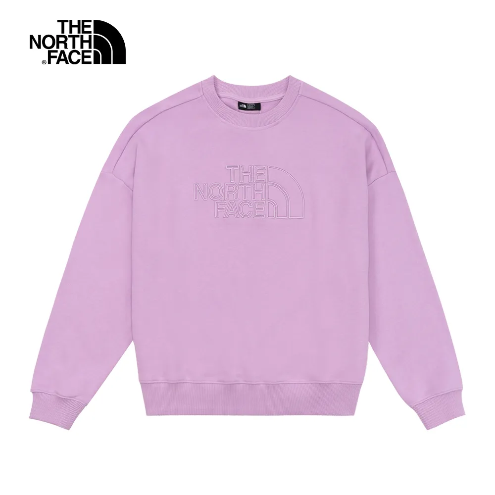 The North Face北面女款紫色LOGO花卉印花圓領短袖T恤｜7QTW6S1 歷史價格詳細信息