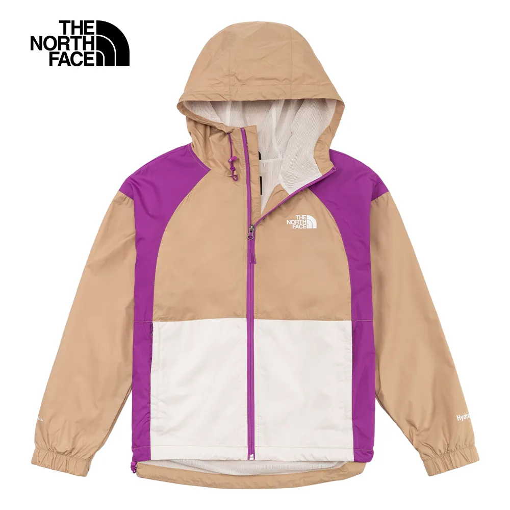 【The North Face】女 拼接防潑水舒適保暖可收納連帽羽絨外套/禦寒雪衣/3XEO-LE4 黑 歷史價格詳細信息