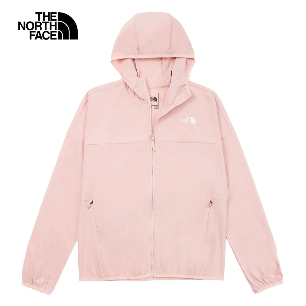 The North Face北面女款粉色防潑水防風連帽外套｜5AYD0LA 歷史價格詳細信息