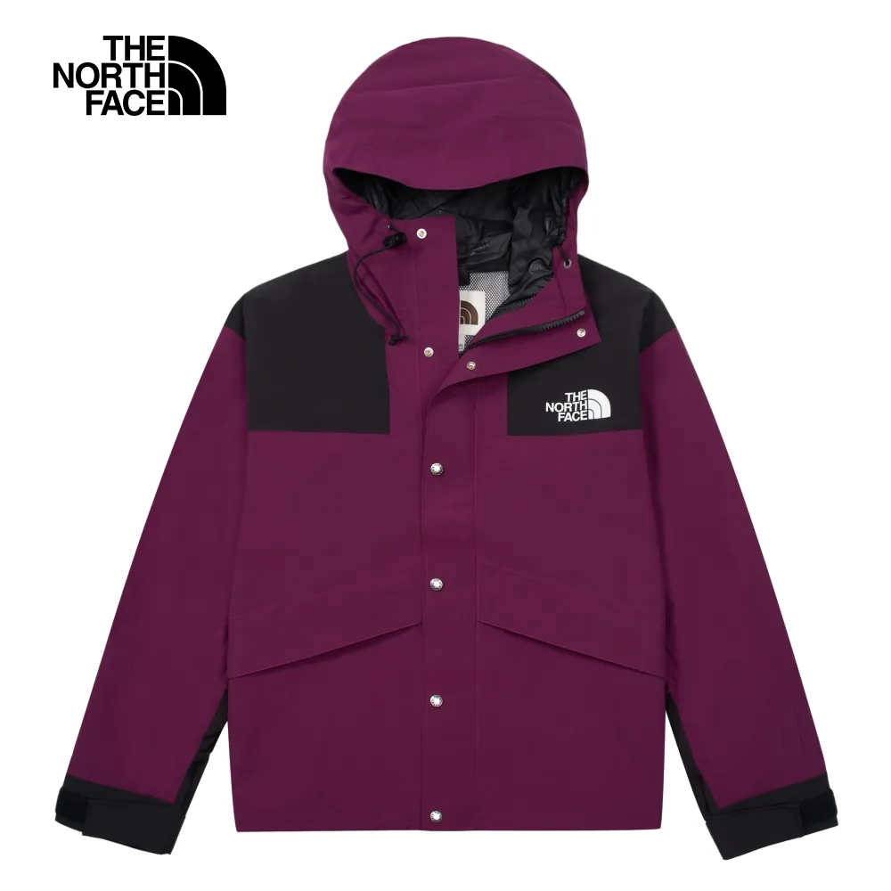 【The North Face】男 經典ICON 防水透氣舒適連帽衝鋒外套-NF0A8AKJROU 歷史價格詳細信息