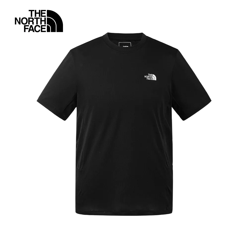 【The North Face】北面男款黑色吸濕透氣休閒長袖上衣｜83S8JK3 歷史價格詳細信息