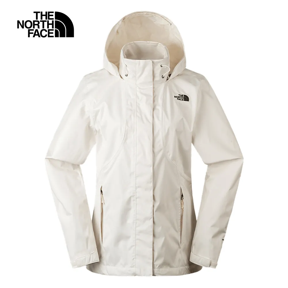 【The North Face】北面女款米白色防水透氣VECTIV中底抓地徒步鞋｜5G3A9Z3 歷史價格詳細信息