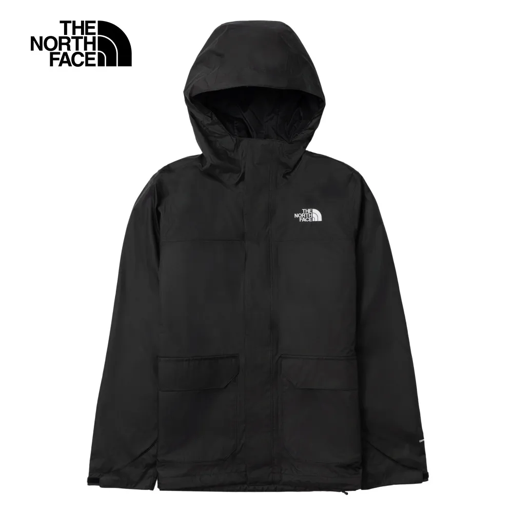 【The North Face】男 防水透氣可調節連帽衝鋒外套-NF0A88FRJK3 歷史價格詳細信息