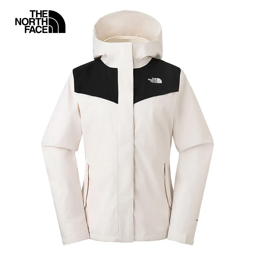 【The North Face】北面女款米白色防水透氣VECTIV中底抓地徒步鞋｜5G3A9Z3 歷史價格詳細信息