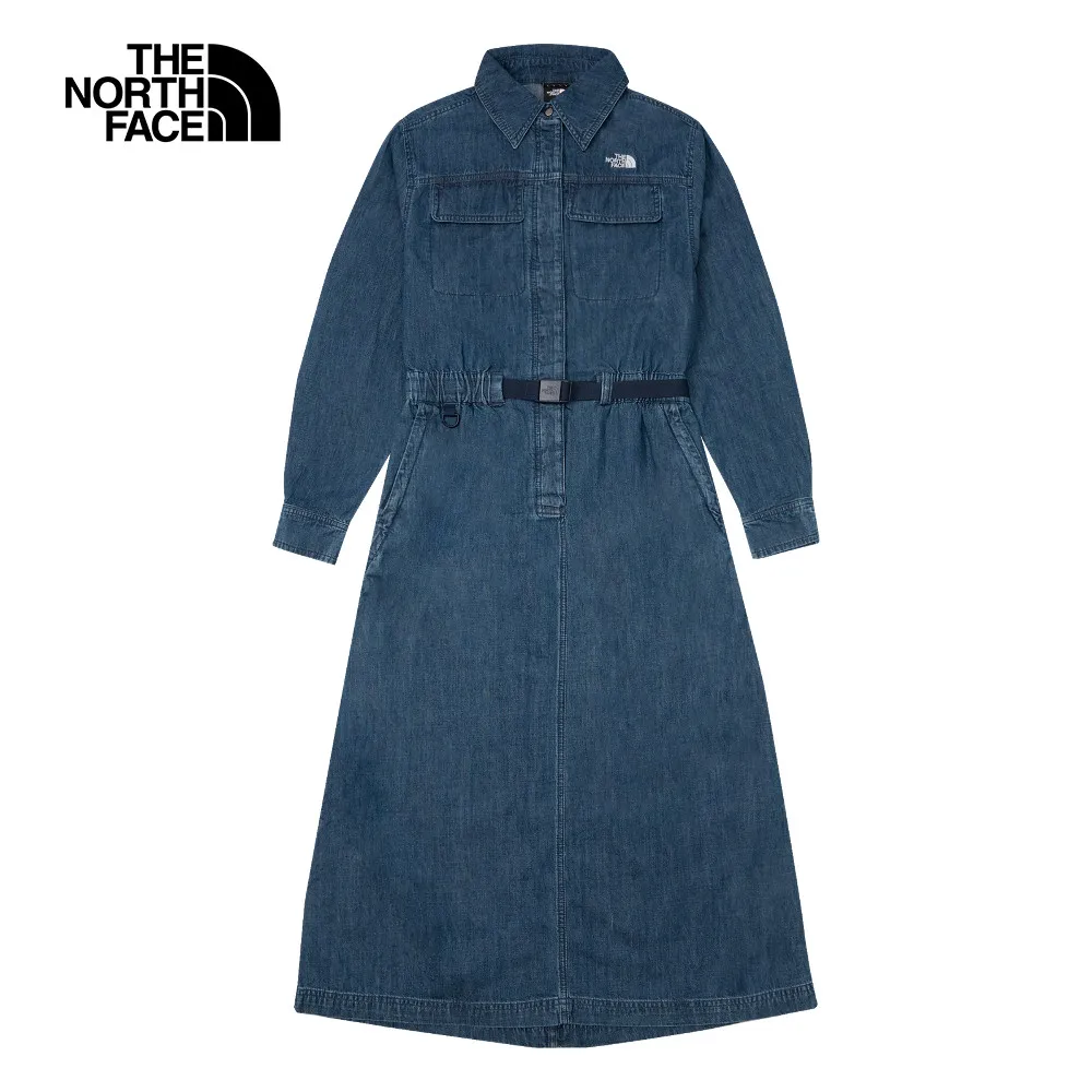 The North Face北面UE女款藍色DWR防潑水可拆卸連帽防風外套｜8CJ18K2 歷史價格詳細信息