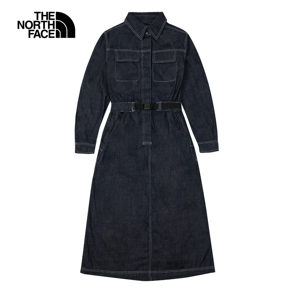 The North Face北面女款深綠色附腰帶多口袋工裝高腰短褲｜7WBZ21L 歷史價格詳細信息