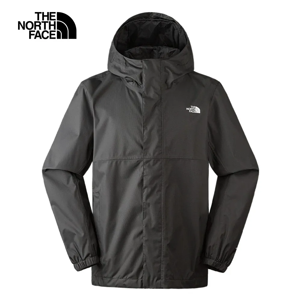 【The North Face】北面男款深灰色防水透氣連帽衝鋒衣｜8AUN0C5 歷史價格詳細信息
