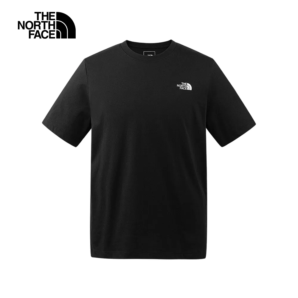 【The North Face 男 排汗透氣LOGO短袖上衣 AP《黑》】4UAL/排汗衣/短T/T恤 歷史價格詳細信息