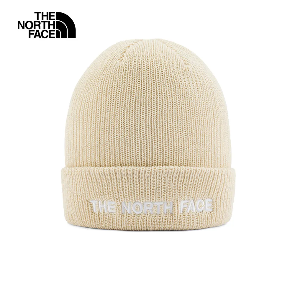 The North Face北面男女款米色品牌刺繡字樣毛帽｜8A3D3X4 歷史價格詳細信息
