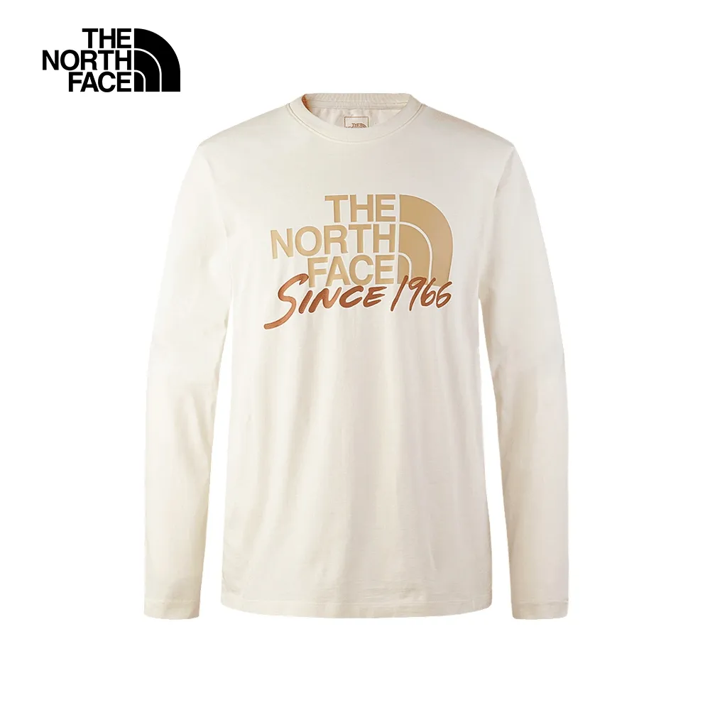 The North Face北面男女款米白色純棉對話泡泡愛心印花短袖T恤｜8CSYQLI 歷史價格詳細信息