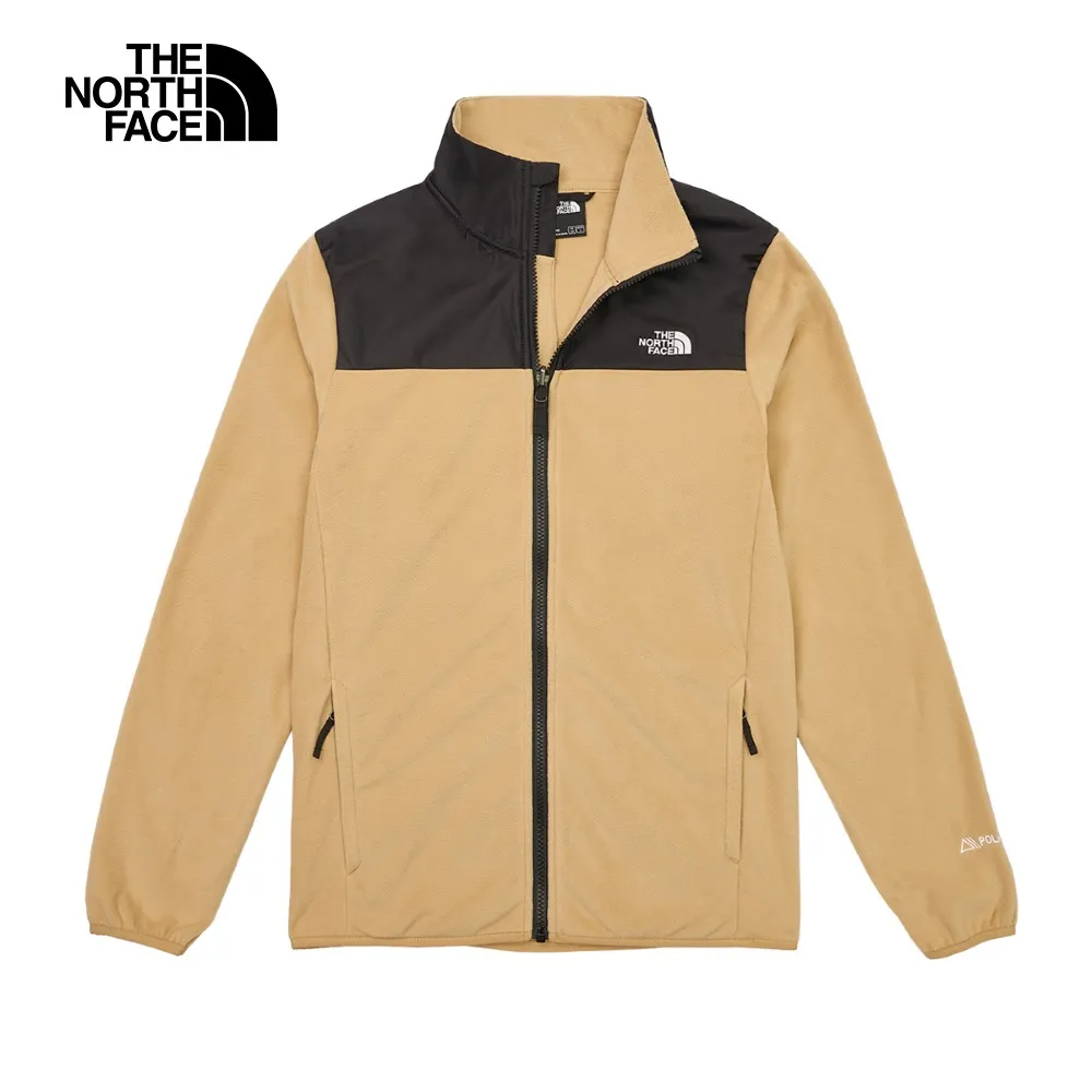 The North Face 卡其黑 絨布 NF0A3VTZ 雙向拉鍊 防風連帽外套 全新 US L/ASIA XL 歷史價格詳細信息