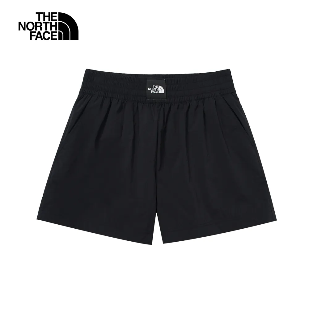 【The North Face】北面女款黑色防風防潑水防曬休閒短褲｜7WC2JK3 歷史價格詳細信息