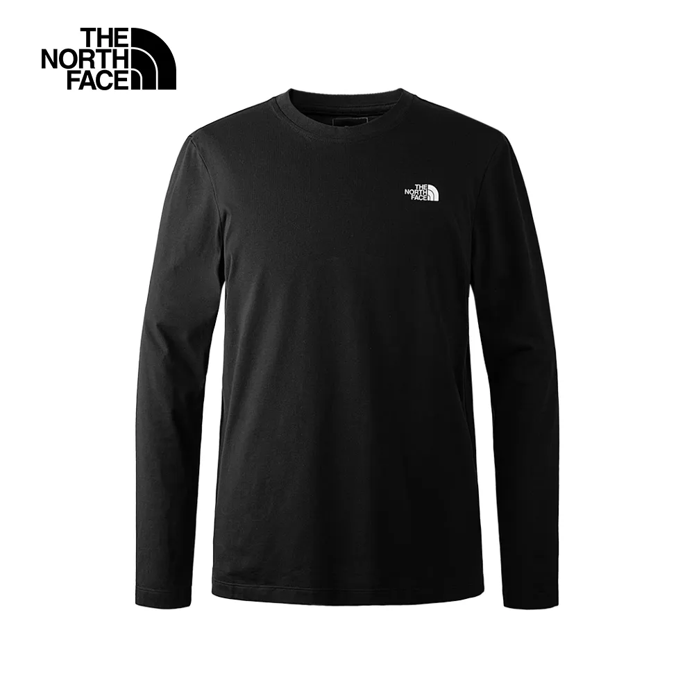 The North Face 男 吸濕排汗圓領長袖上衣 黑 NF0A5B11JK3【GO WILD】 歷史價格詳細信息