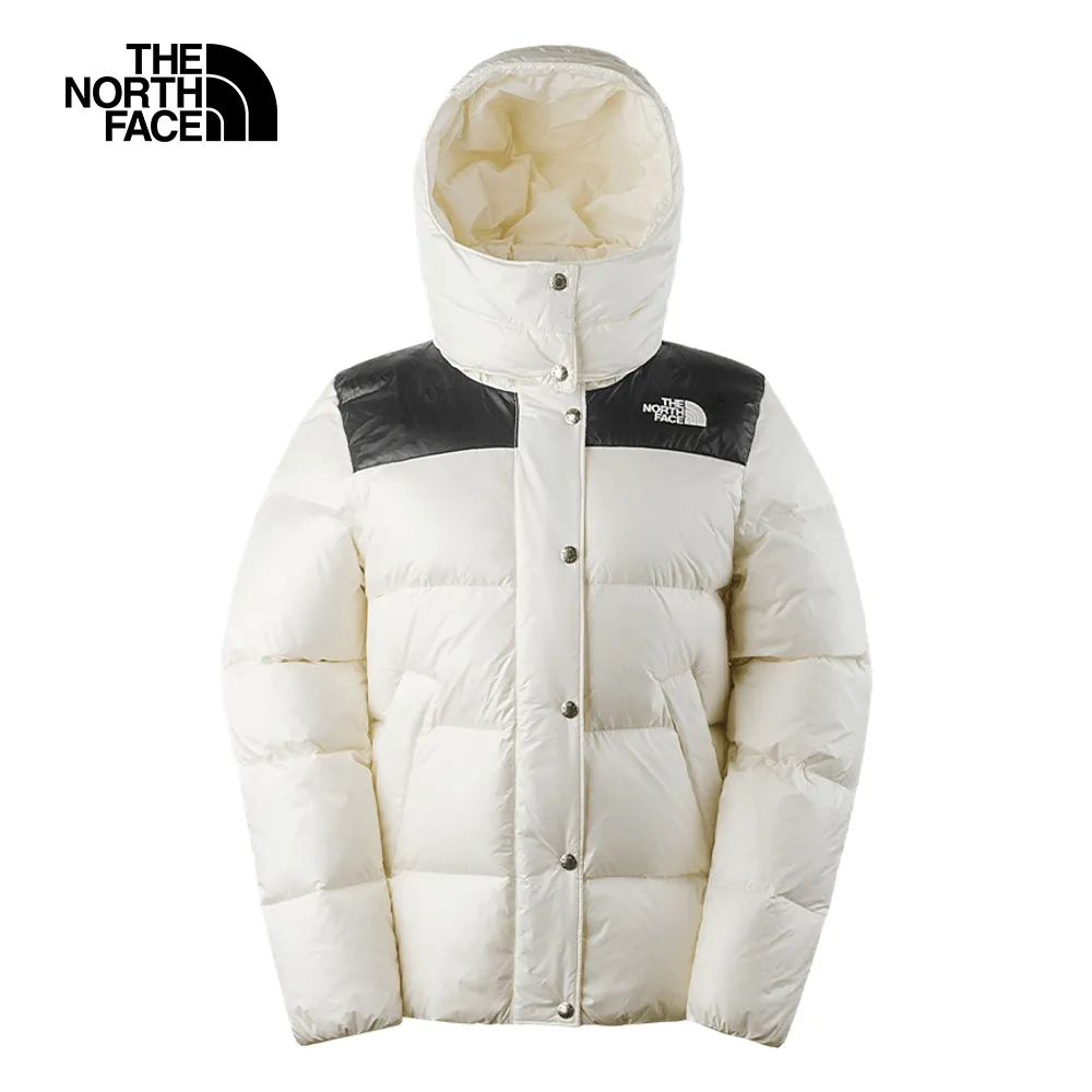 【The North Face】 女 防風防潑水保暖連帽羽絨外套/禦寒雪衣.羽絨衣/WindWall防風/81S7-Q4C 白色 歷史價格詳細信息