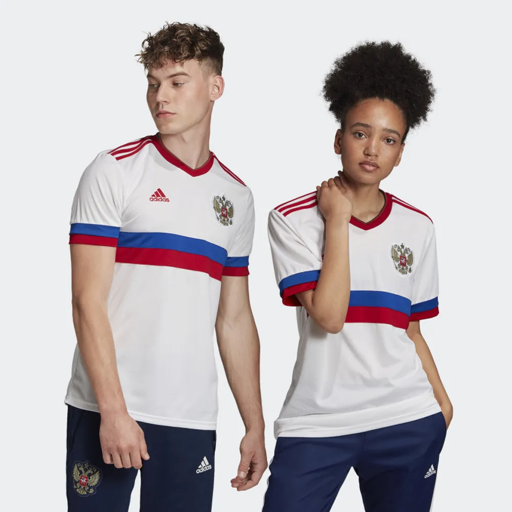 ADIDAS RFU H JSY 男女俄羅斯國家隊主場球衣-GQ1195 歷史價格詳細信息