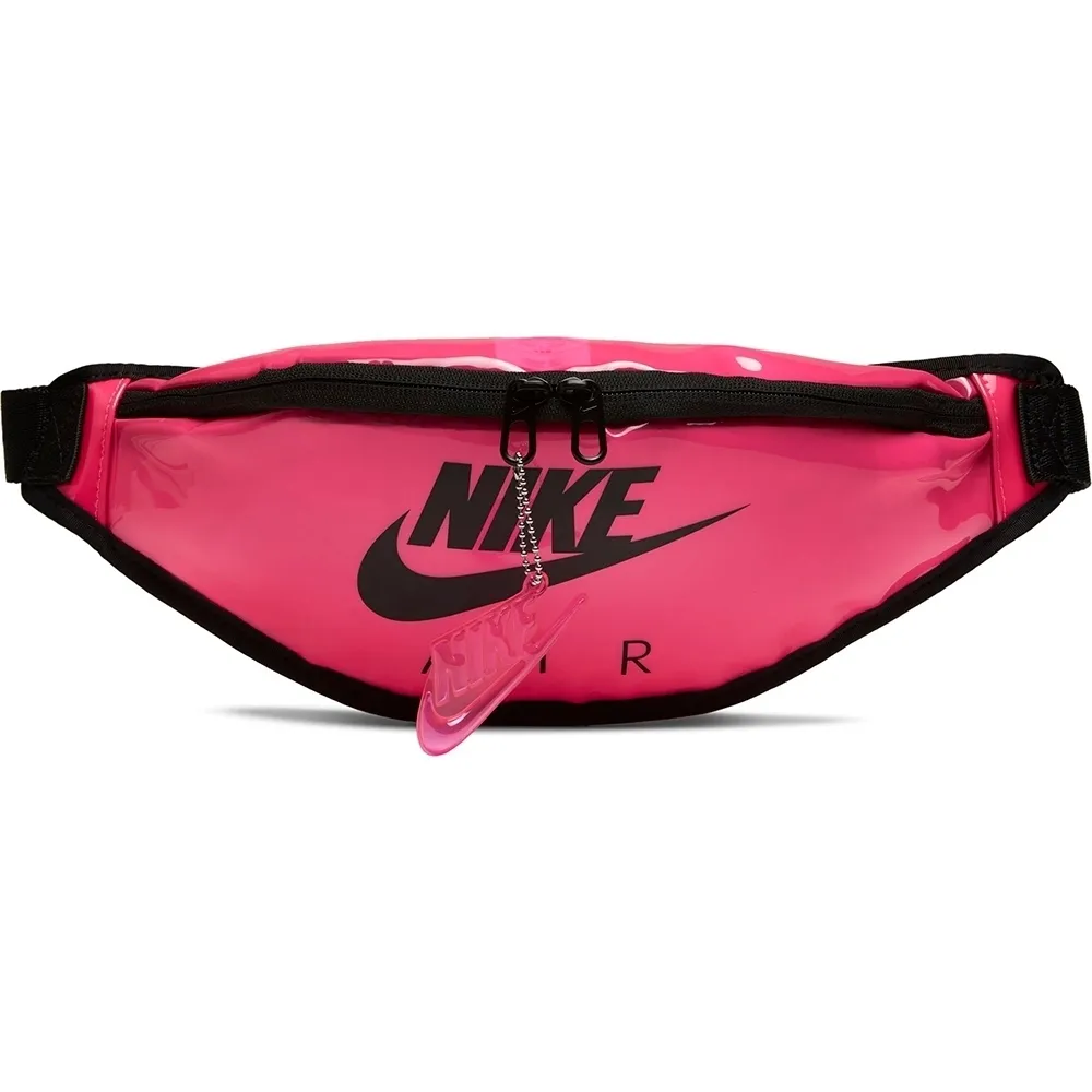 Nike Heritage Hip Pack - Clear 螢光黃 勾勾 斜背 腰包 CW9259-702 歷史價格詳細信息
