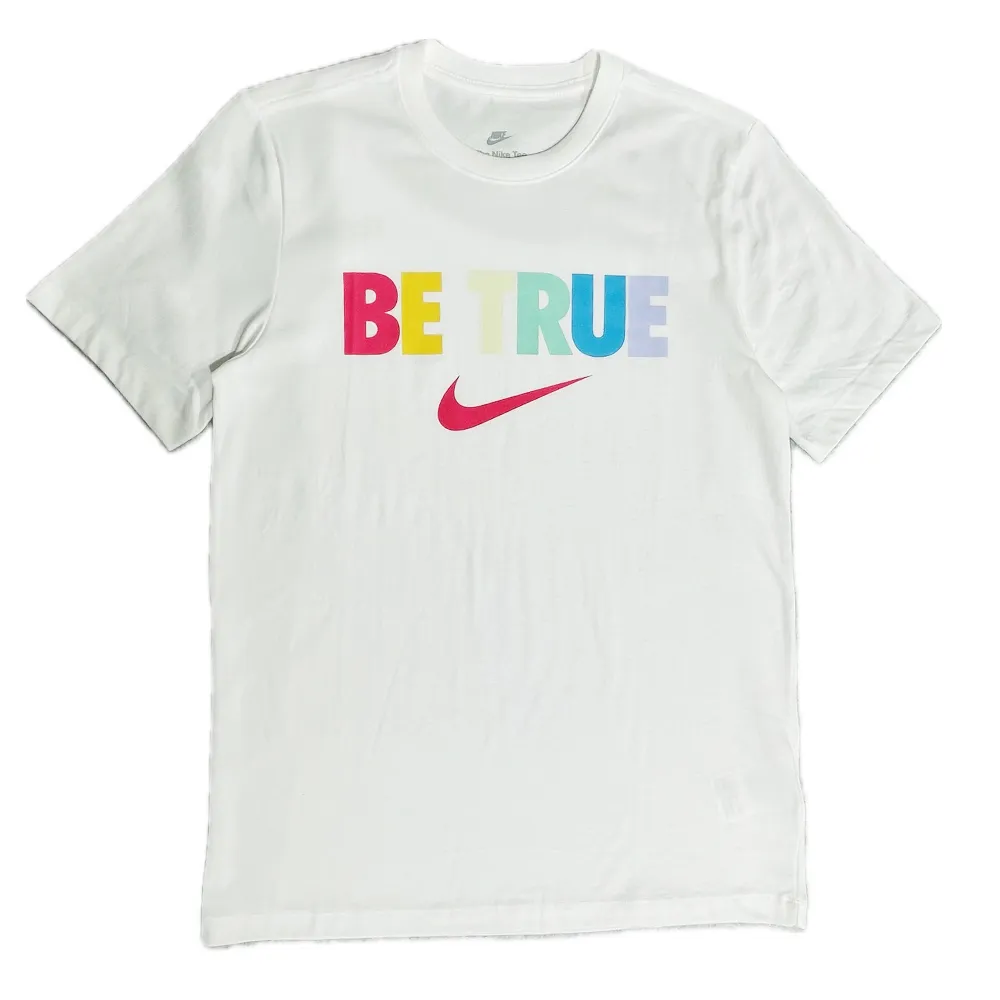 Nike 短袖 BETURE Tee 男款 灰 紮染 彩虹 包容 平等 團結 純棉 寬鬆 短T DV3788-010 歷史價格詳細信息