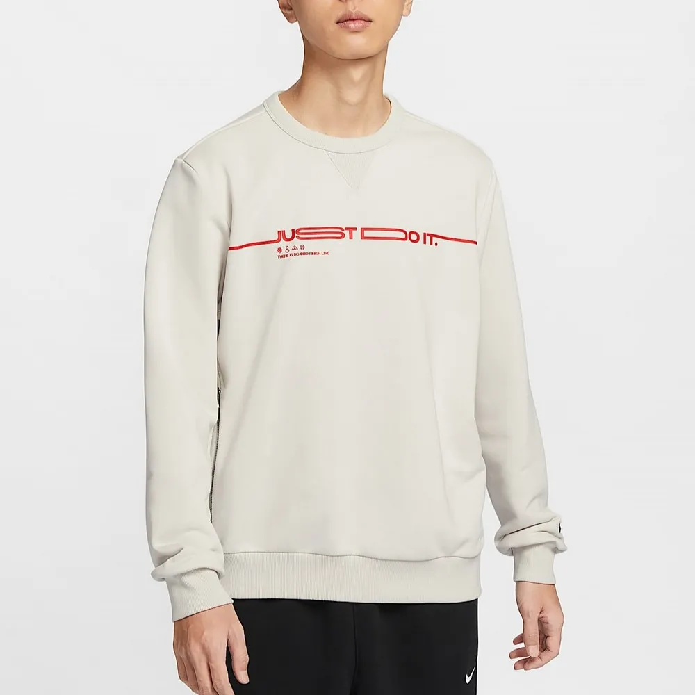 【NIKE】AS M NK DF SI CREW 男款 長袖上衣 大學T 白色-FZ0221133 歷史價格詳細信息