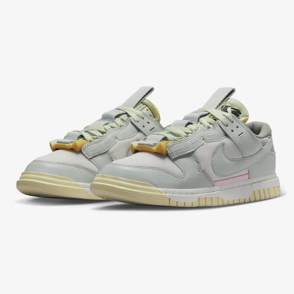 【NIKE】NIKE AIR DUNK JUMBO 休閒鞋 男鞋 淺綠白-DV0821100 歷史價格詳細信息