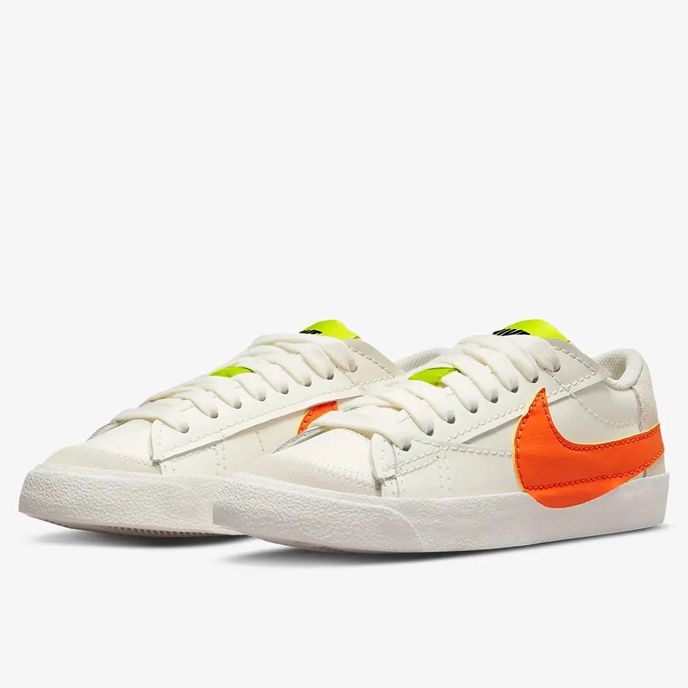 NIKE W BLAZER LOW 77 JUMBO 女休閒鞋 DQ1470102 白粉 歷史價格詳細信息