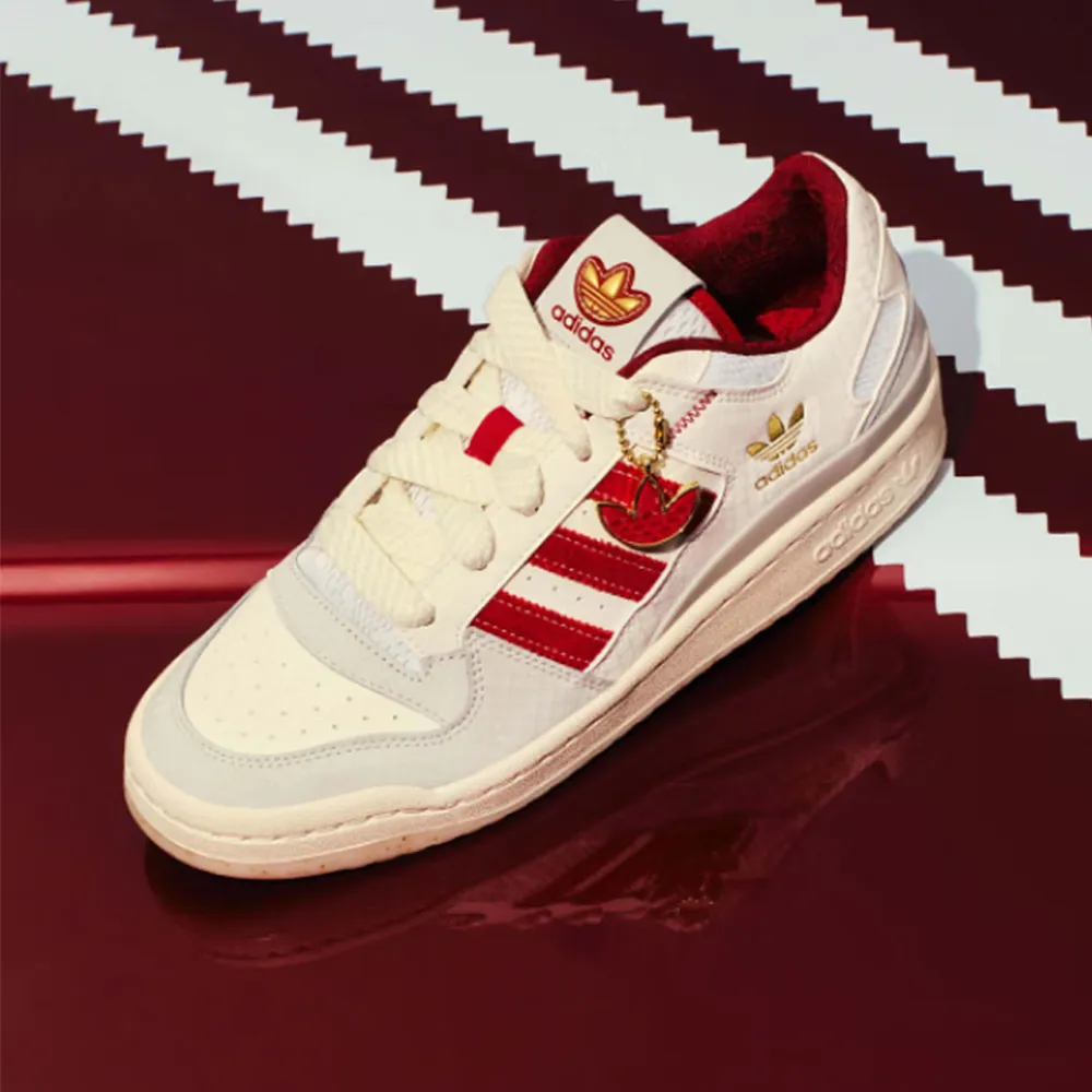 adidas Forum Low 白 紅 三葉草 復古 小白鞋 男鞋 休閒鞋 運動鞋 零碼福利品 【ACS】 歷史價格詳細信息
