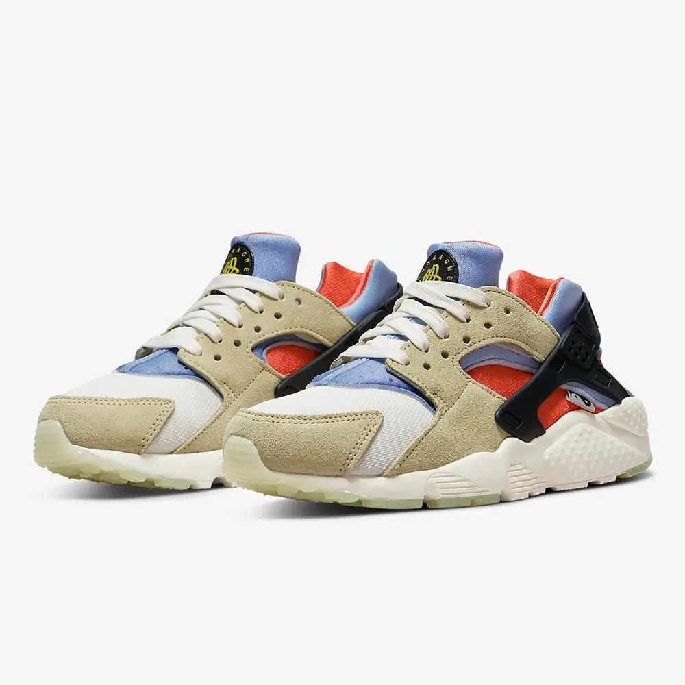 Nike 童鞋 Huarache Run GS 大童鞋 女鞋 白 粉 武士鞋 休閒鞋 襪套式 FD4632-181 歷史價格詳細信息