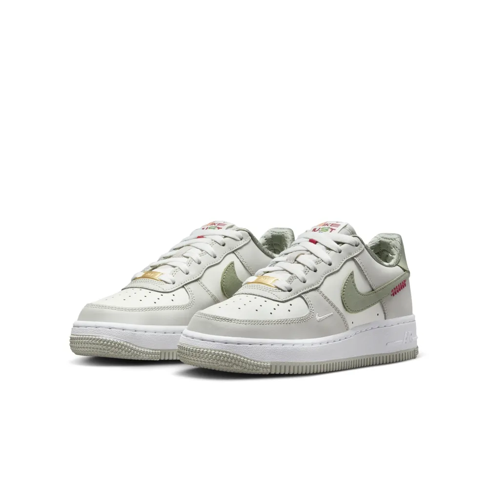 【NIKE】AIR FORCE 1 LV8 GS 童鞋 大童 女鞋 休閒鞋 白咖-FV3702121 歷史價格詳細信息