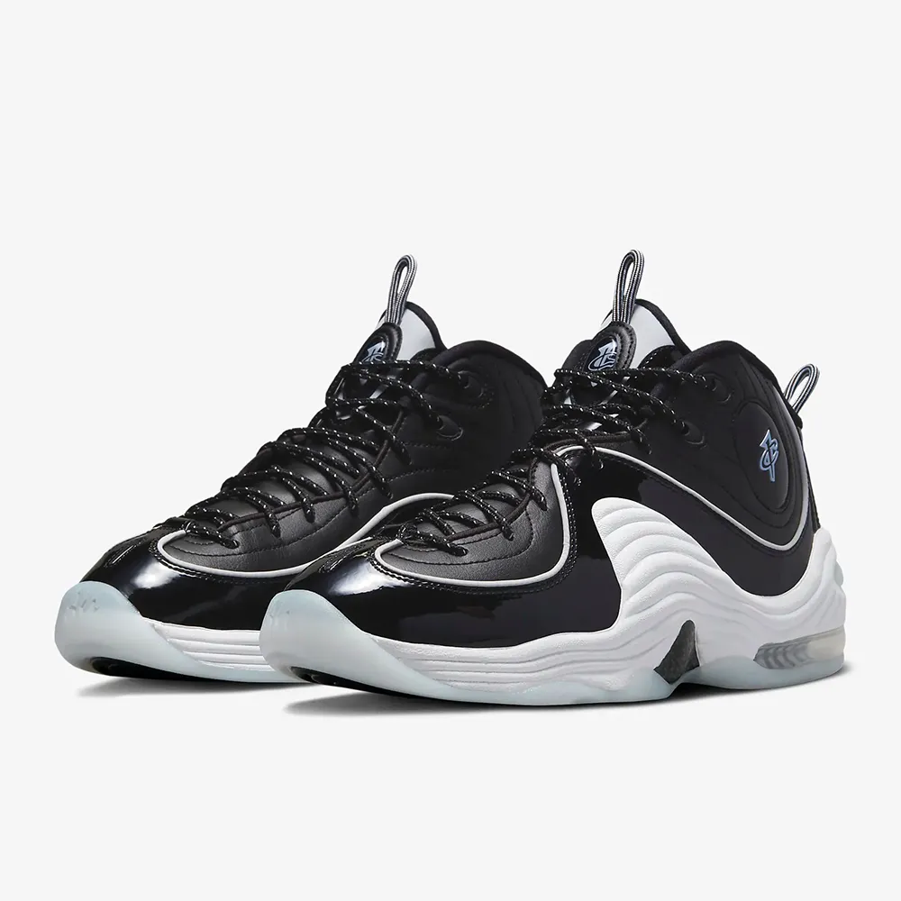 Nike Air Penny 2 Black Patent 男 黑白 氣墊 運動 休閒 籃球鞋 DV0817-001 歷史價格詳細信息