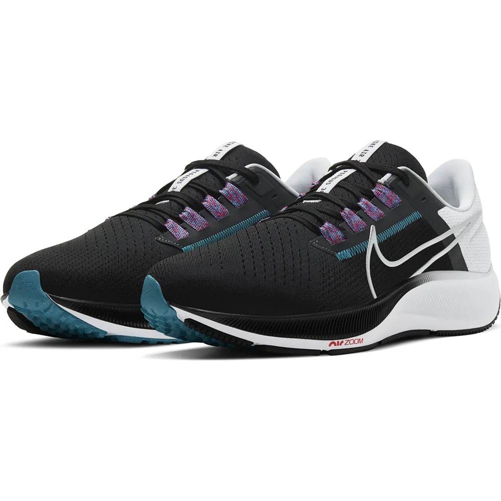 NIKE AIR ZOOM PEGASUS 38 男跑步鞋 CW7356003 黑白 歷史價格詳細信息