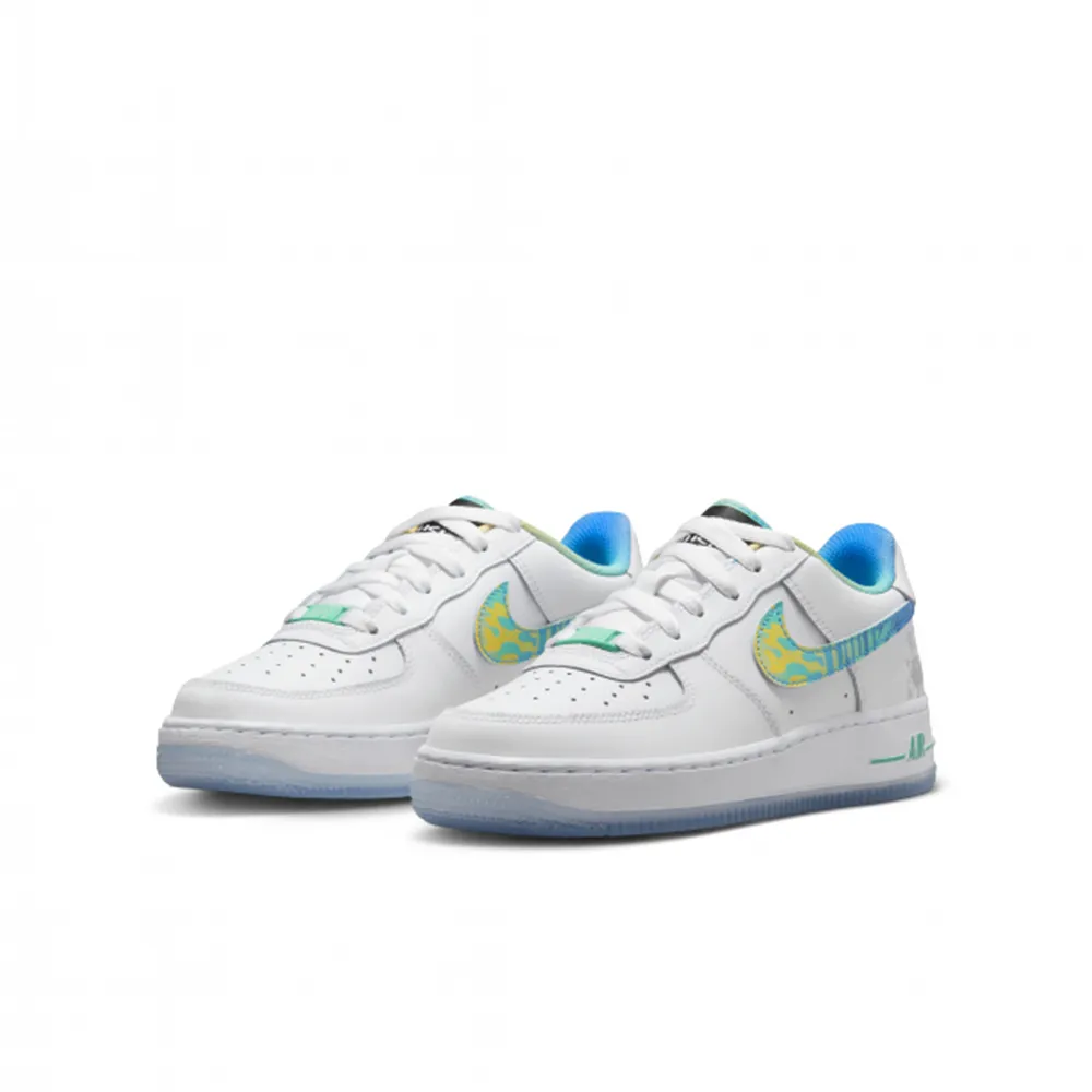 【NIKE】AIR FORCE 1 LV8 GS 童鞋 大童 女鞋 休閒鞋 白咖-FV3702121 歷史價格詳細信息