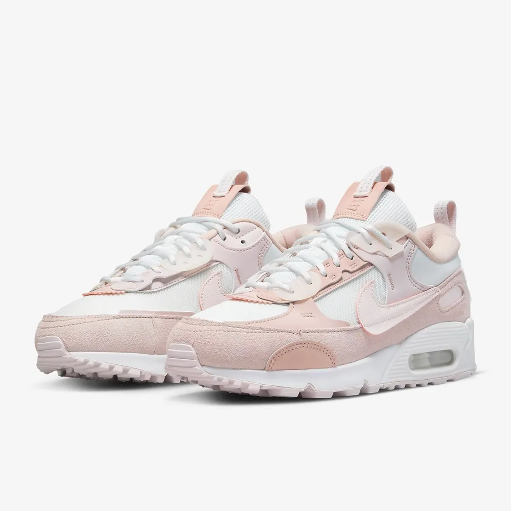 Nike 休閒鞋 Air Max 90 Futura 女鞋 米白 拼接 銀勾 氣墊 【ACS】 FB1877-110 歷史價格詳細信息