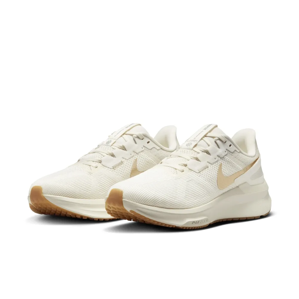【NIKE】W NIKE AIR ZOOM STRUCTURE 25 女鞋 跑步鞋 米白黃-FV3635171 歷史價格詳細信息