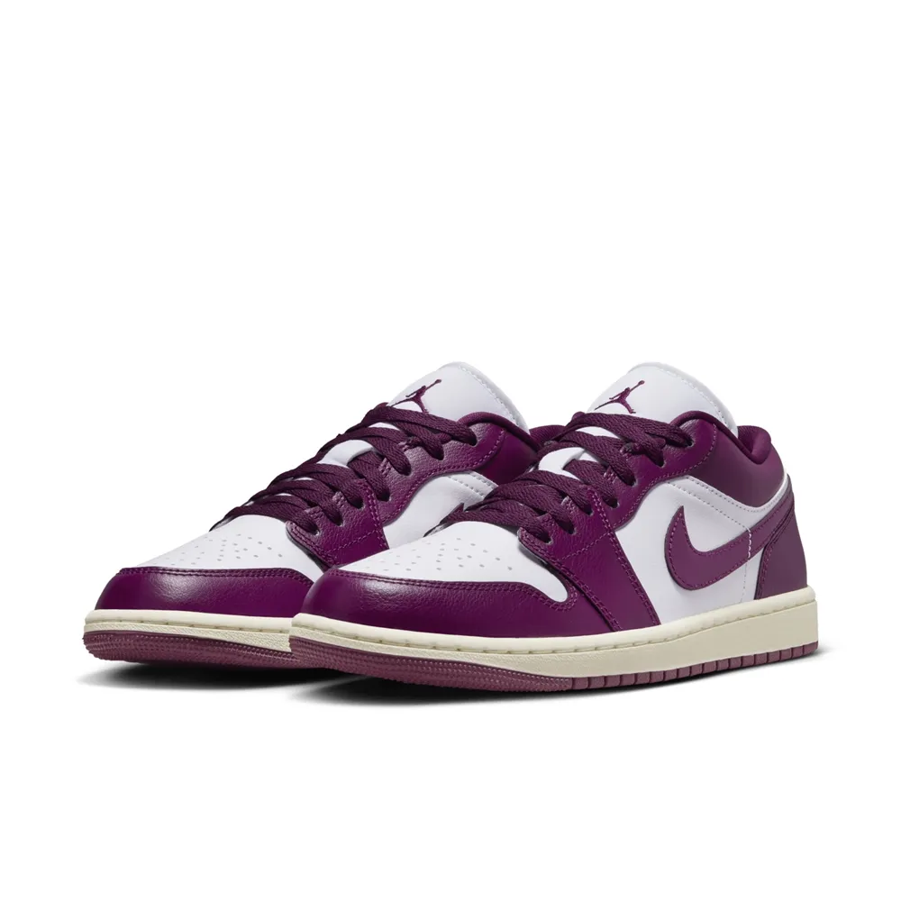 【NIKE】WMNS AIR JORDAN 1 LOW 女鞋 籃球鞋 灰白色-DC0774105 歷史價格詳細信息