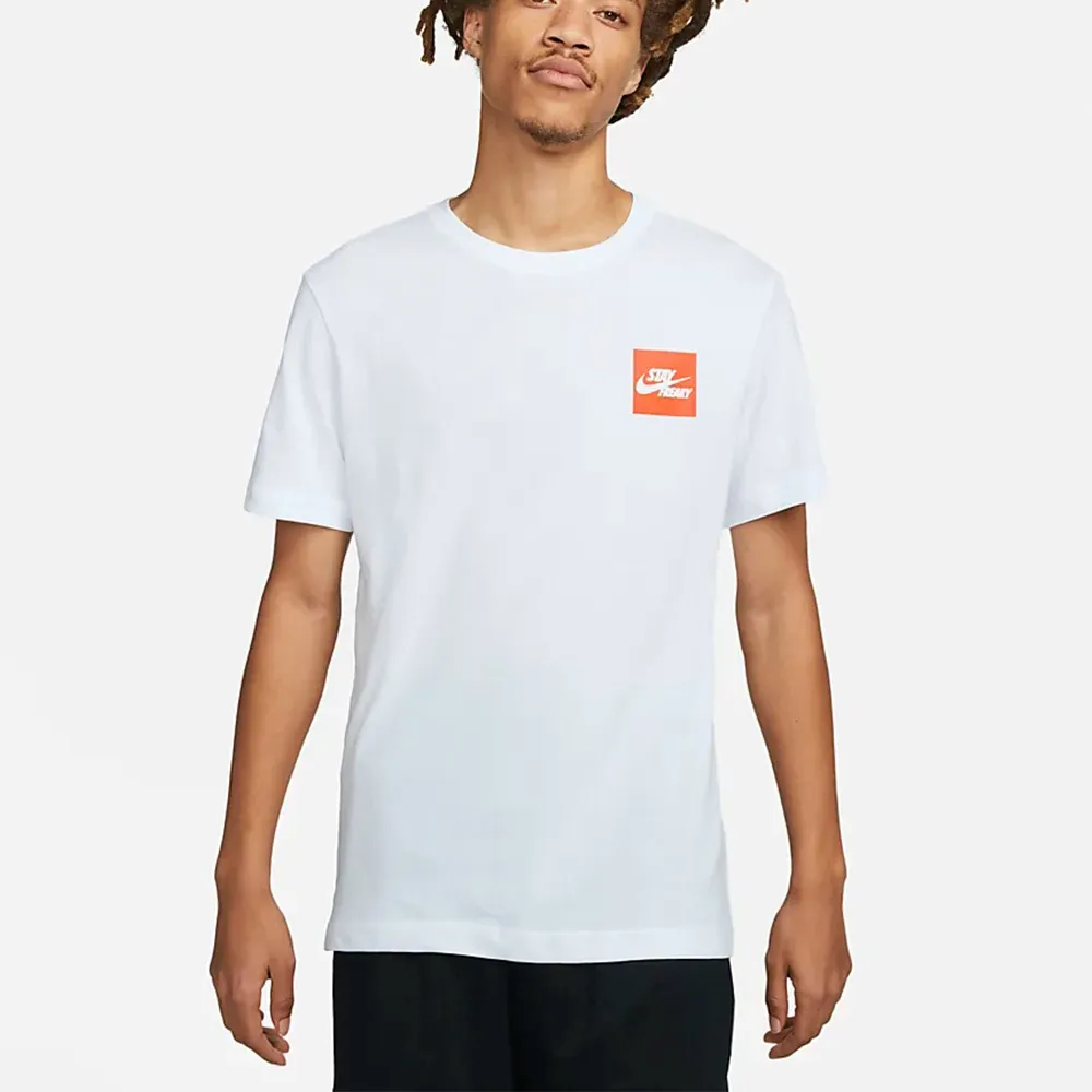 NIKE AS GA M NK TEE M90 SU24 上衣 短袖 T恤 圓領 運動 休閒 男 灰 FV8409-012 歷史價格詳細信息