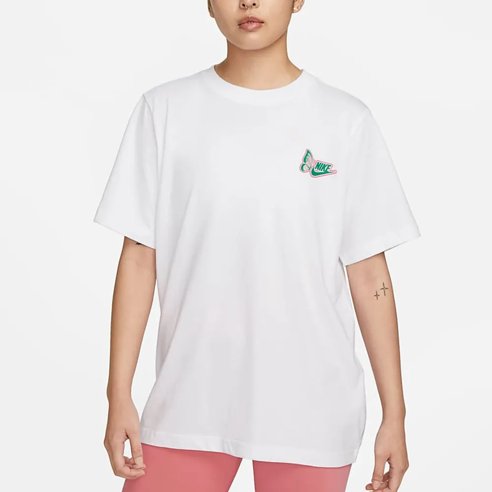 NIKE 女 短袖T恤 AS W NSW AIR SS TOP BF 運動 休閒 棉質 標語 - DD5432100 歷史價格詳細信息