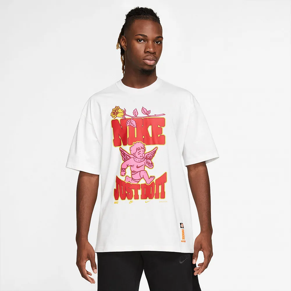 Nike AS M NSW TEE OC LBR SEGB [FZ5398-133] 男 短袖 上衣 T恤 棉質 米白 歷史價格詳細信息