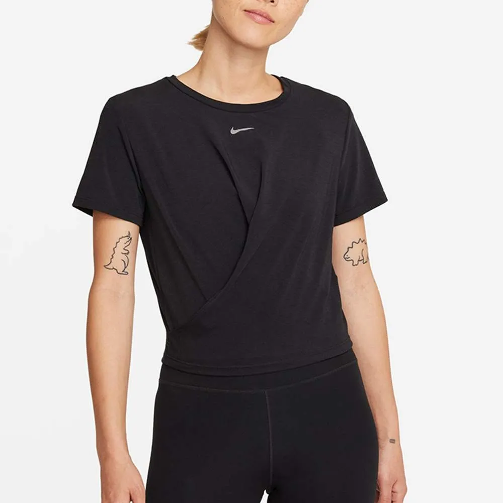 NIKE 女 短袖上衣 AS W NK ONE DF SS STD CRP TOP 短版 排汗 - DD4955010 歷史價格詳細信息