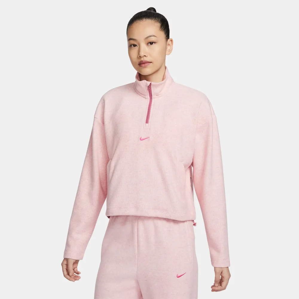 【NIKE】AS W NK TF COZY HZ TOP 女 長袖上衣 粉色-FV4014032 歷史價格詳細信息