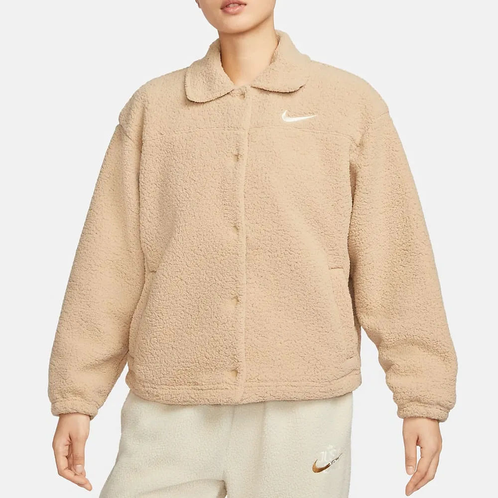 NIKE 刷毛外套 AS W NSW JKT SHERPA 女 FB1821118 米白 歷史價格詳細信息