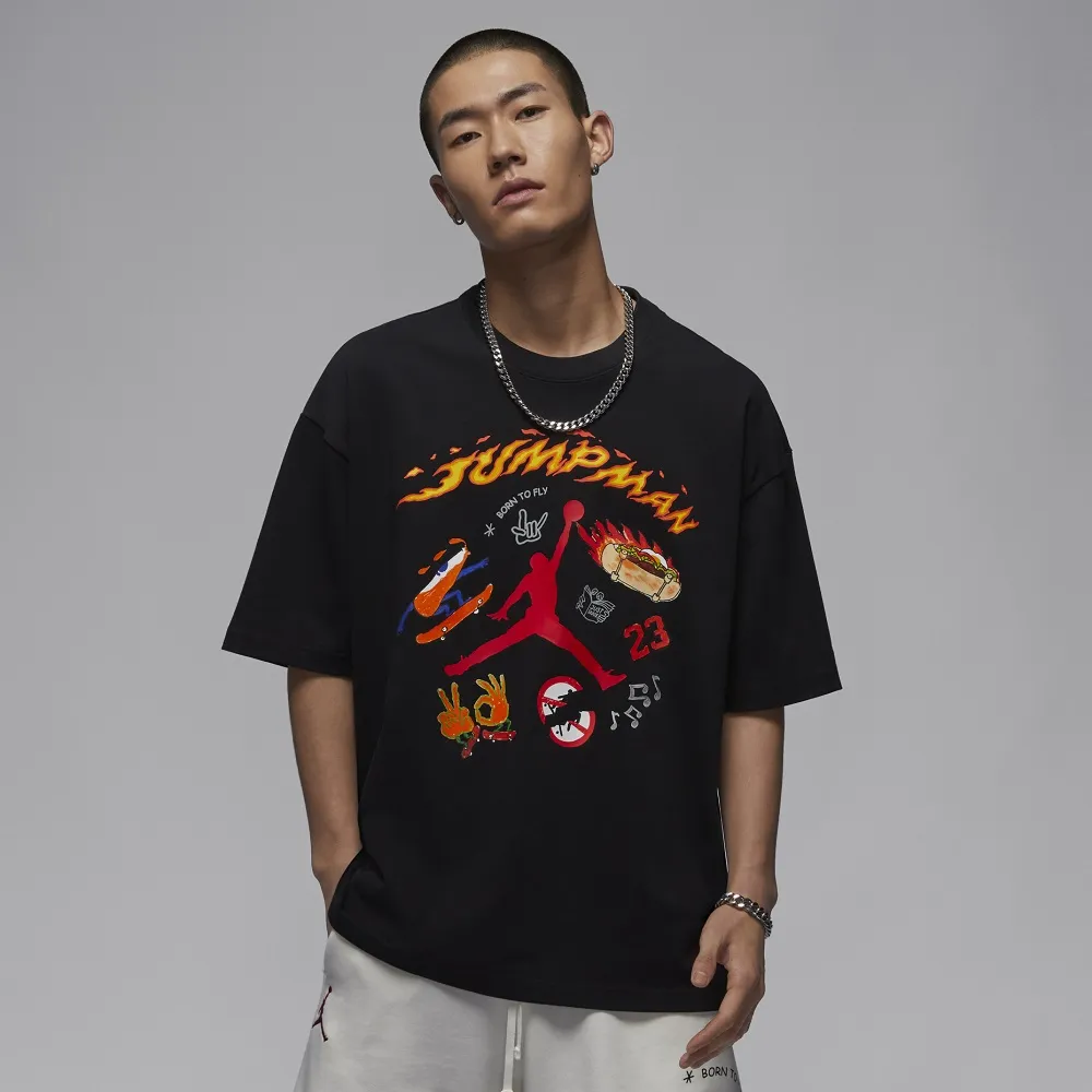 【NIKE】AS M J  SS OS CREW NECK GCEL 男 短袖T恤-HJ3965010 歷史價格詳細信息