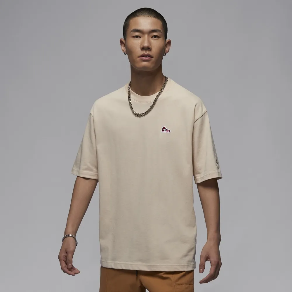 Nike AS M J BRAND JUMPMAN 23 AIR SS 男 白 塗鴉 休閒 短袖 DC4829-100 歷史價格詳細信息