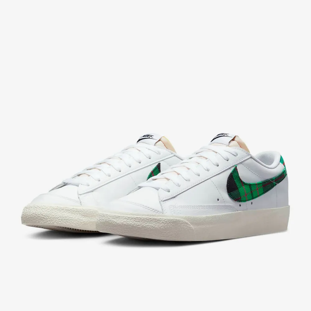 Nike 休閒鞋 Blazer Low 77 PRM 白 綠 低筒 男鞋 女鞋 【ACS】 DO9799-100 歷史價格詳細信息
