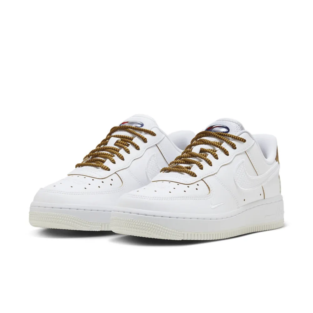 Nike 女鞋 Wmns Air Force 1 07 LX 綠 米白 紫 天然材質 女鞋 ACS CZ0268-300 歷史價格詳細信息