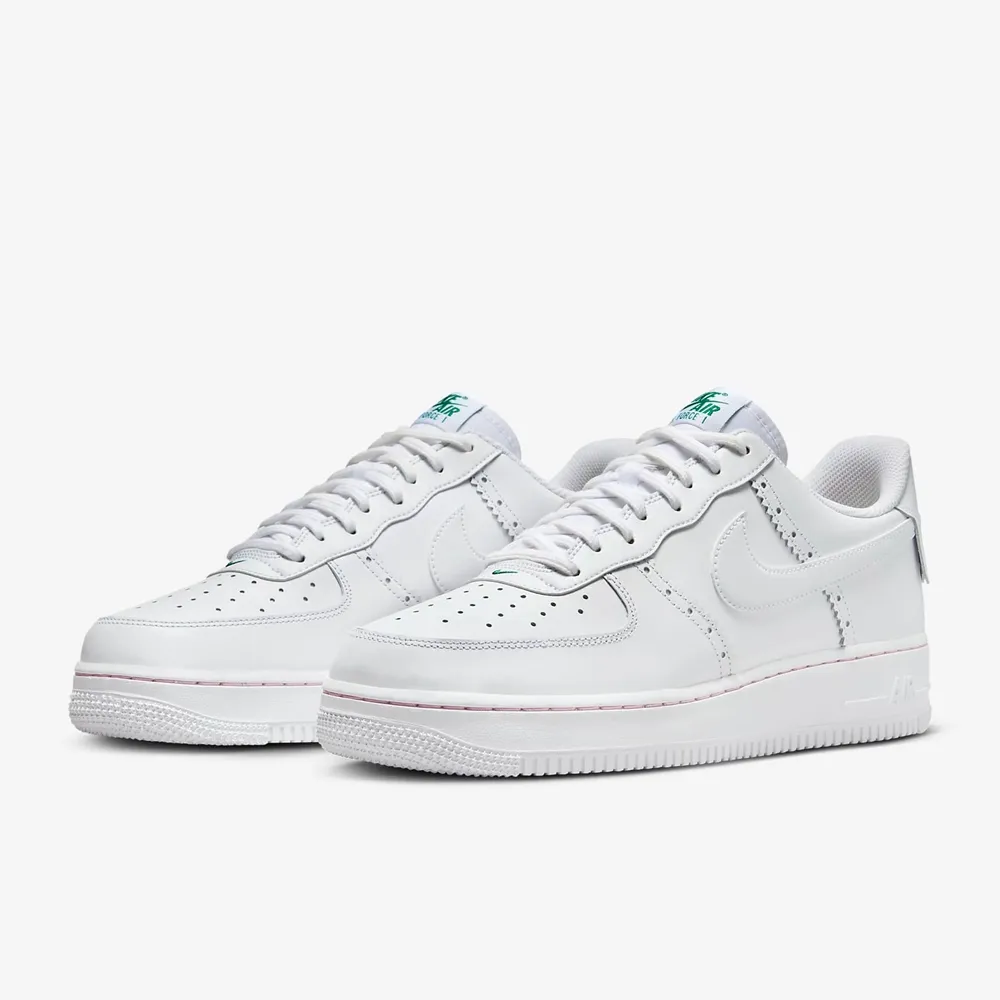 Nike 休閒鞋 Air Force 1 07 LV8 綠 藍 AF1 40周年 男鞋 【ACS】 DQ7658-300 歷史價格詳細信息