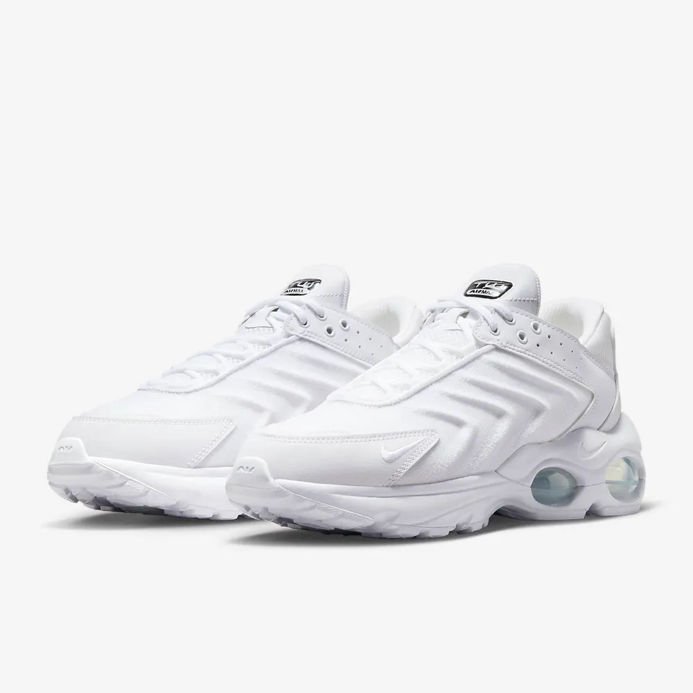 Nike Air Max TW [DQ3984-101] 男 休閒鞋 運動 慢跑 氣墊 透氣 復古 放射線條 白 深藍 歷史價格詳細信息