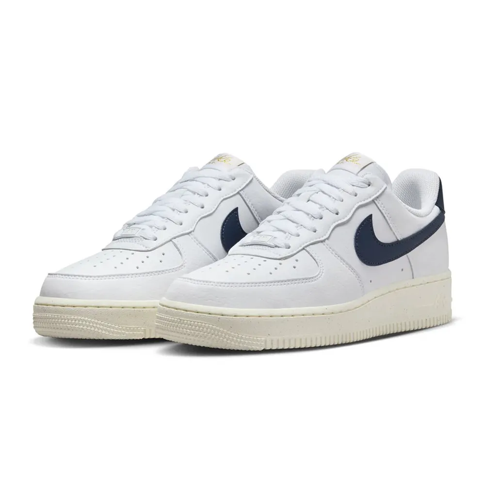 Nike Air Force 1 '07 NN HF4298-100 男 休閒鞋 運動 經典 AF1 白 曜石藍 歷史價格詳細信息