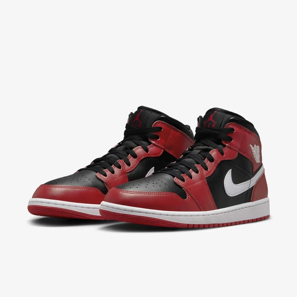 【NIKE】AIR JORDAN 1 MID 男鞋 籃球鞋 白灰色-DQ8426104 歷史價格詳細信息