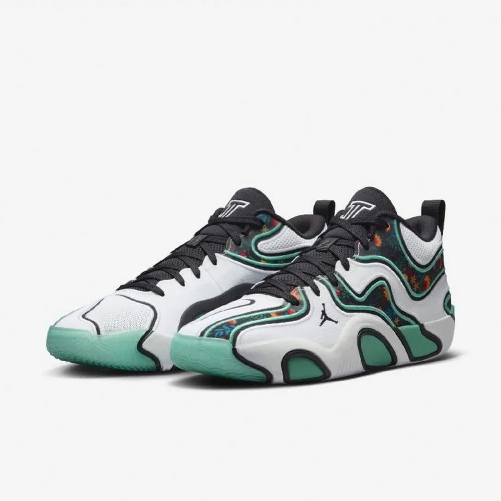 籃球鞋 Jordan Tatum 3 GS 大童 女鞋 綠 白 Welcome to the Garden HF3136-103 歷史價格詳細信息